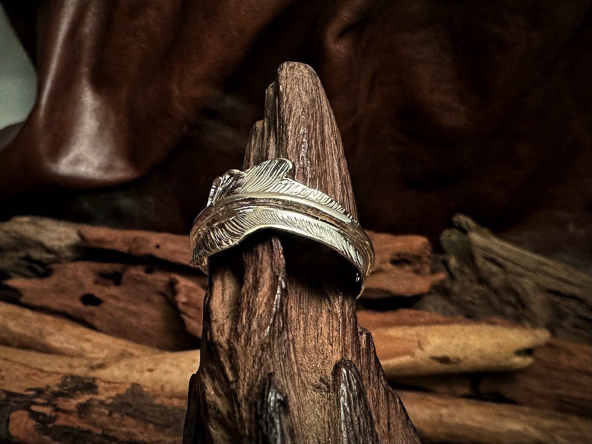 風切りフェザーMリング